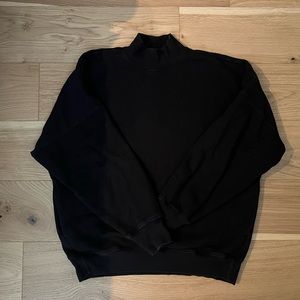 TNA Mock neck fleece sweater